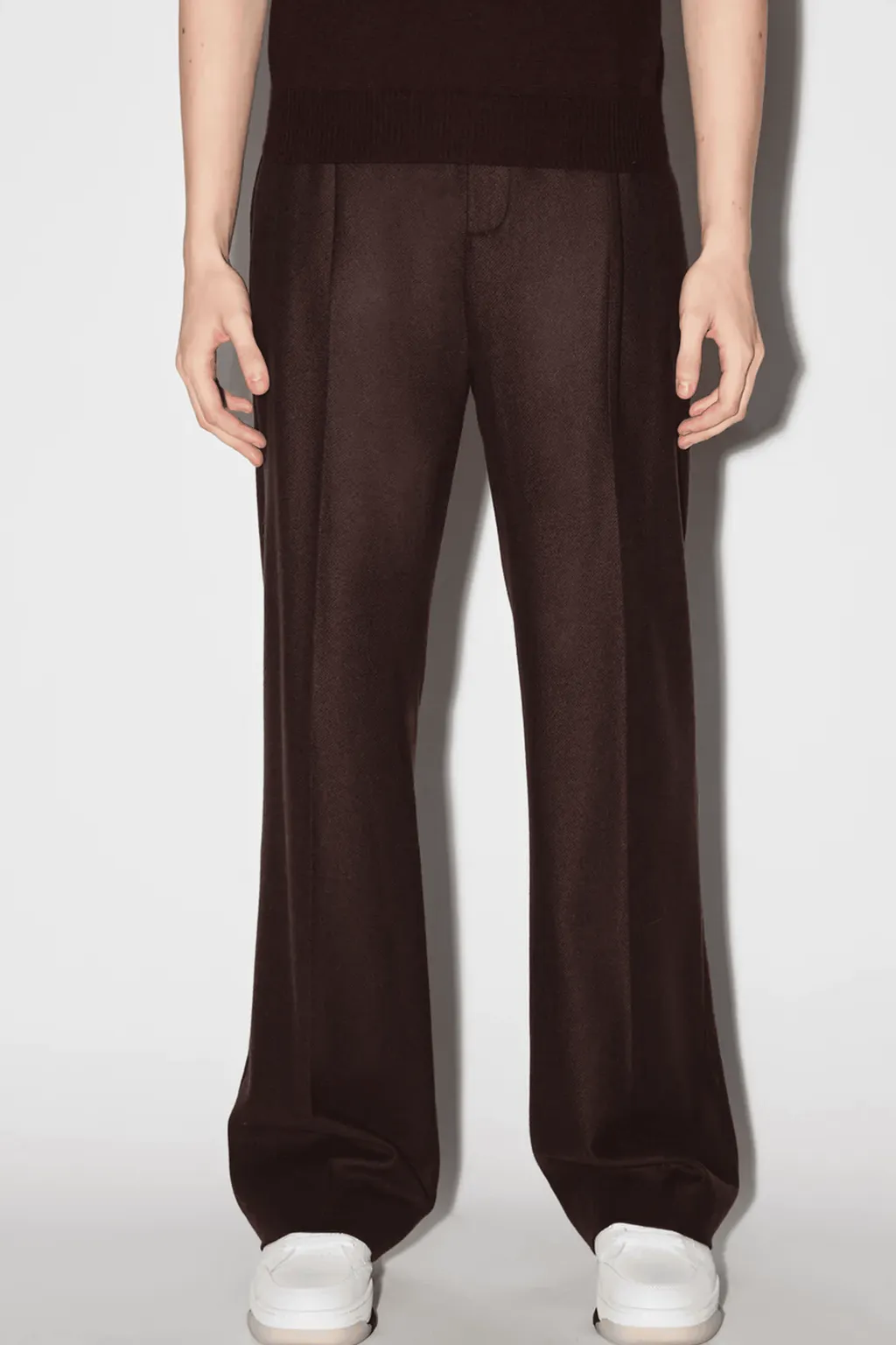 Straight Leg Tailored Trousers