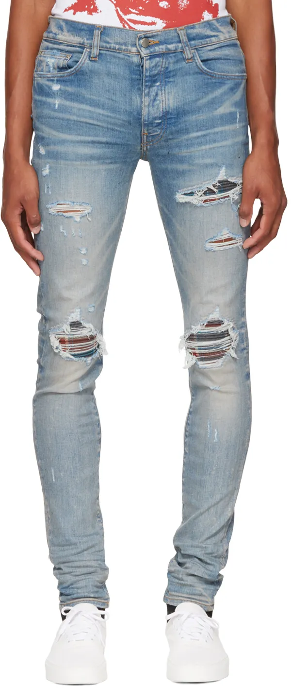 Tapered Leg Jeans