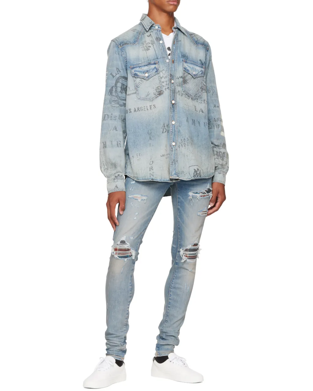 Tapered Leg Jeans