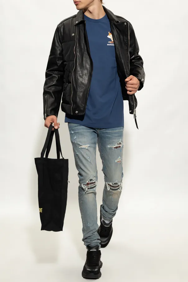 Tapered Leg Jeans