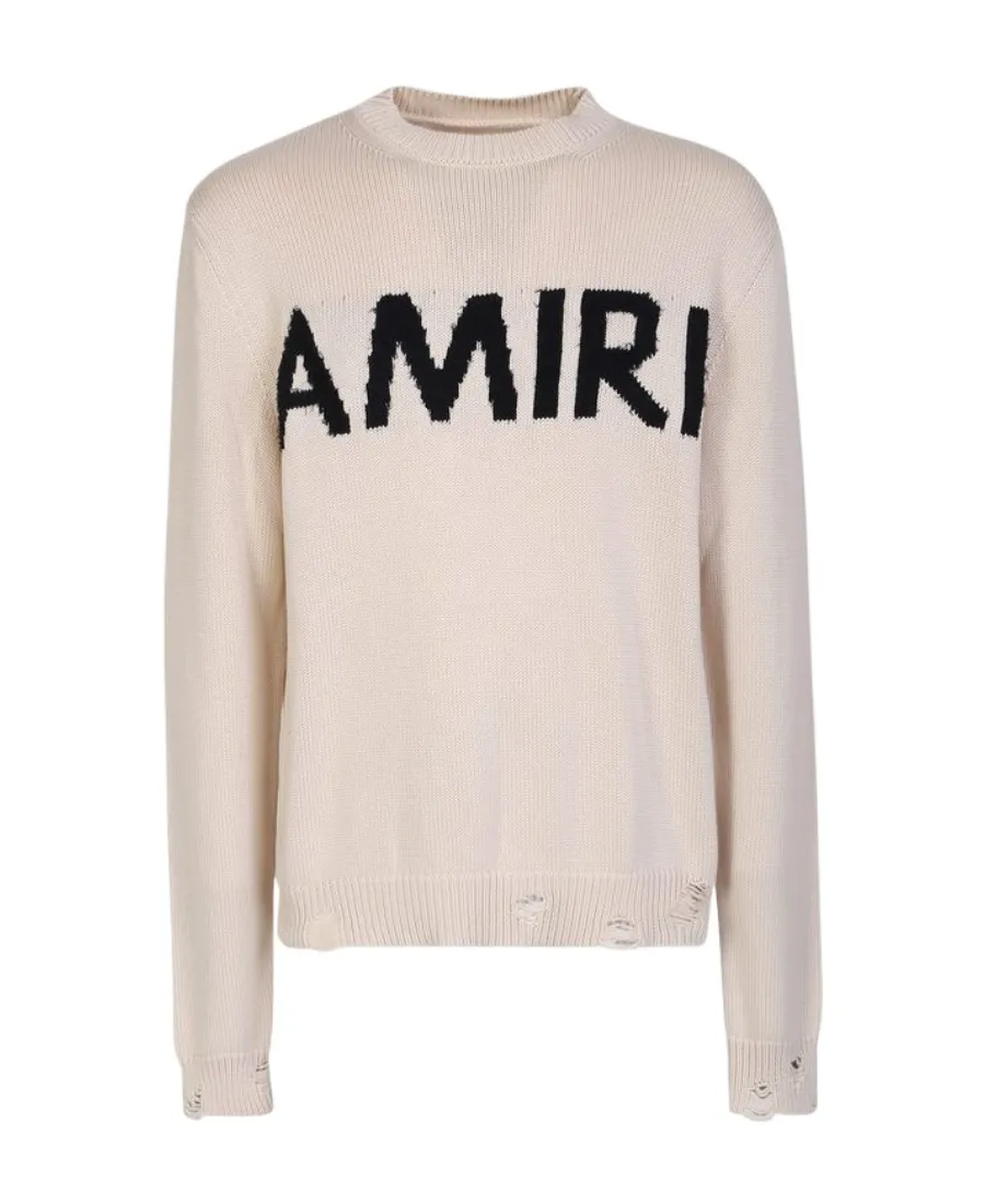 Embroidered Logo Sweater