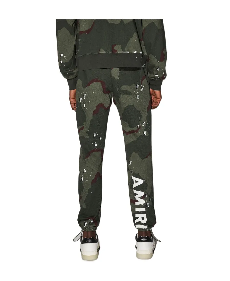 Camouflage-Print Track Pants