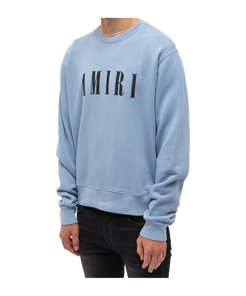 Logo-Print Crew Neck Sweatshirt