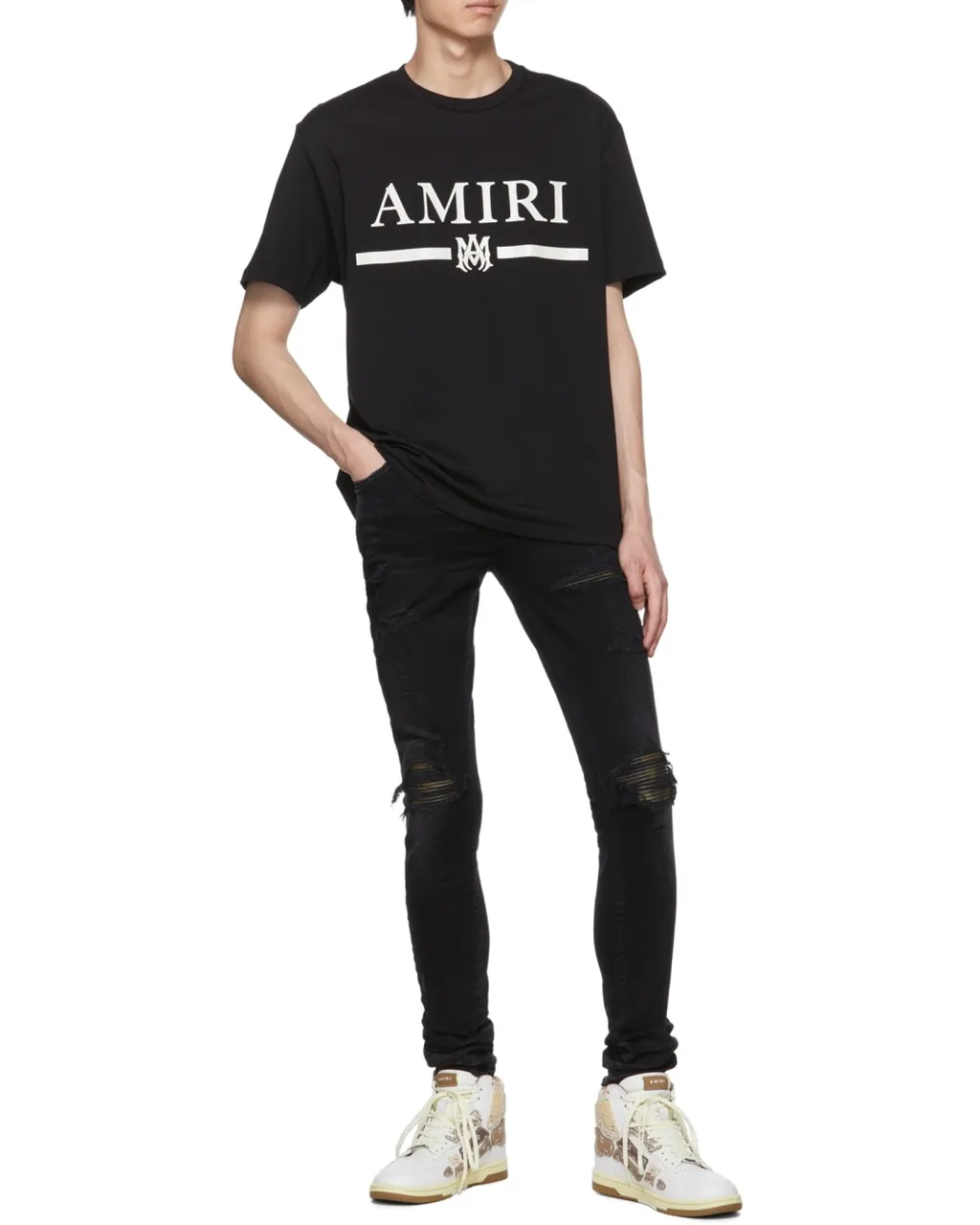 Distressed Skinny Jeans