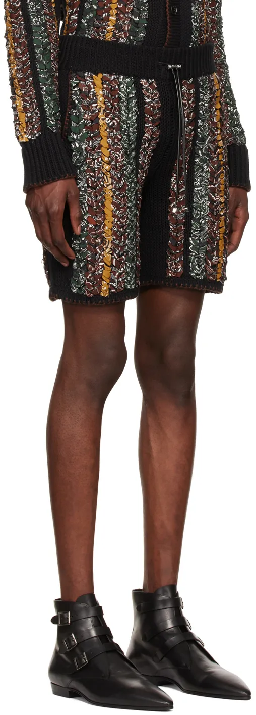 Headscarf Knitted Shorts
