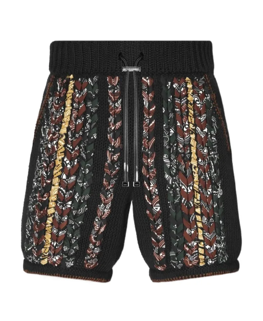 Headscarf Knitted Shorts