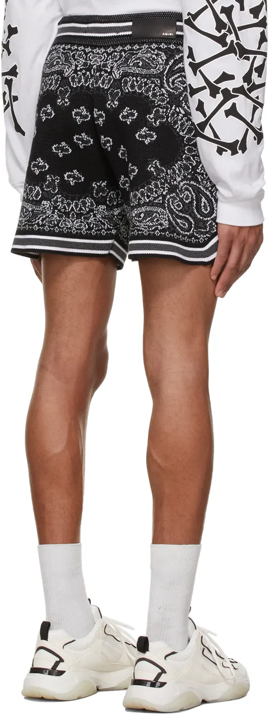 Bandana-Print Track Shorts