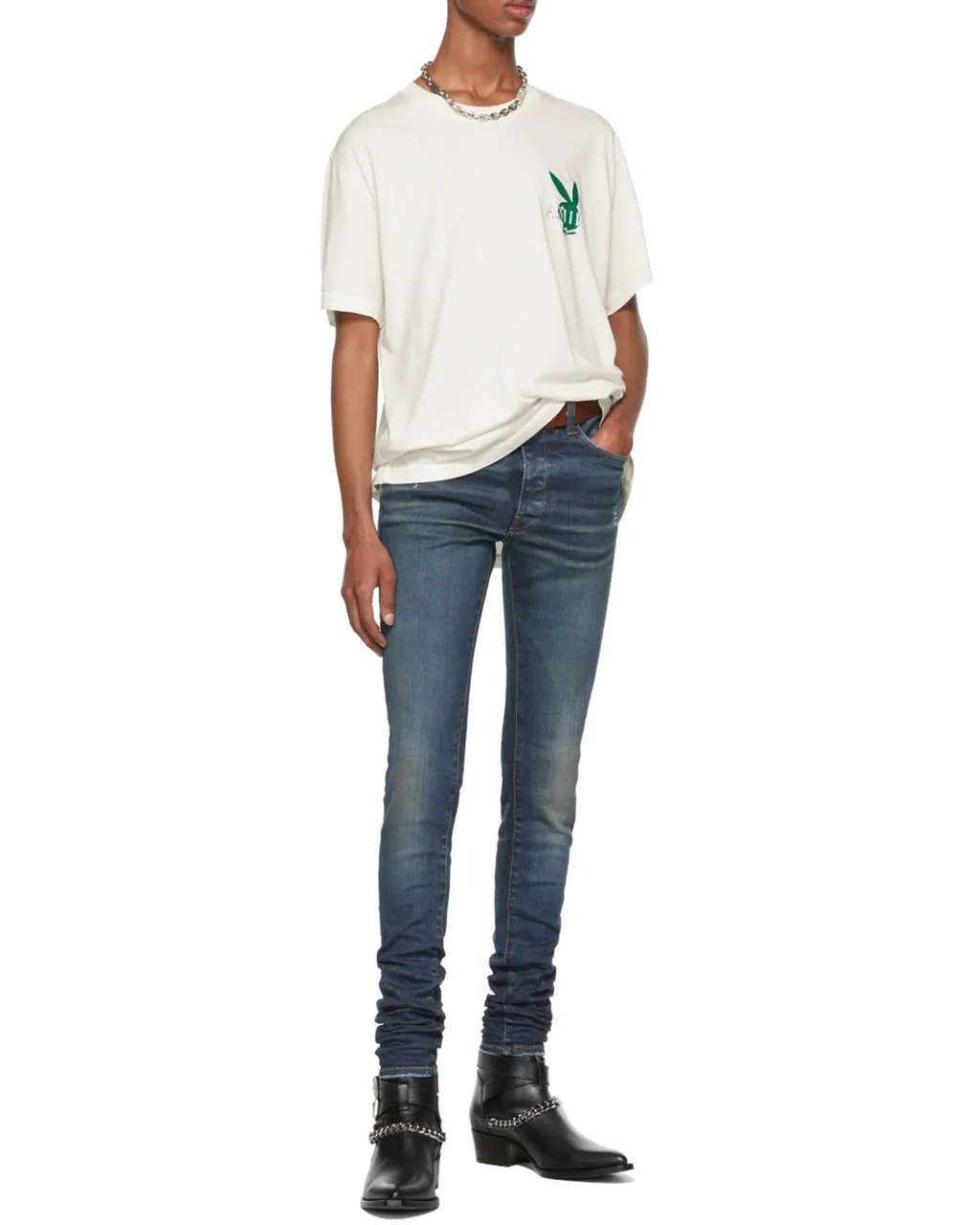 Light Wash Skinny Jeans