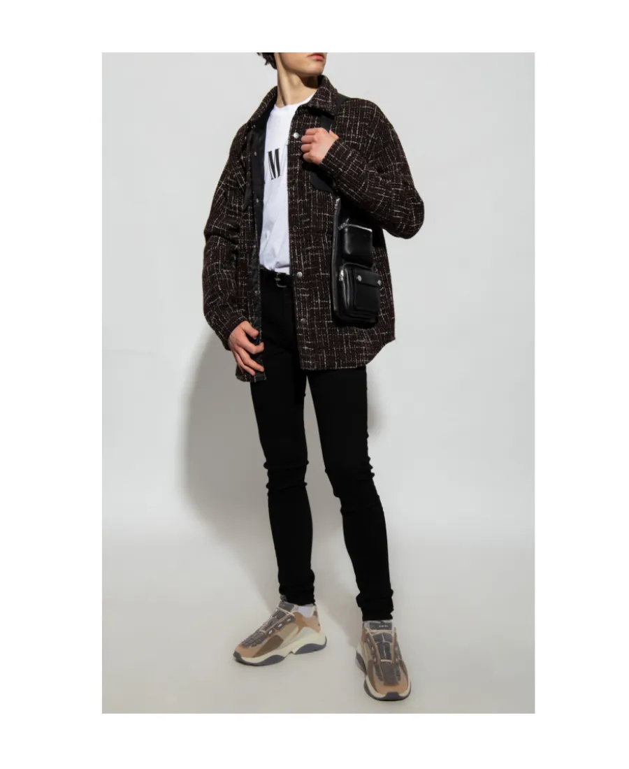 Logo-Patch Skinny Jeans