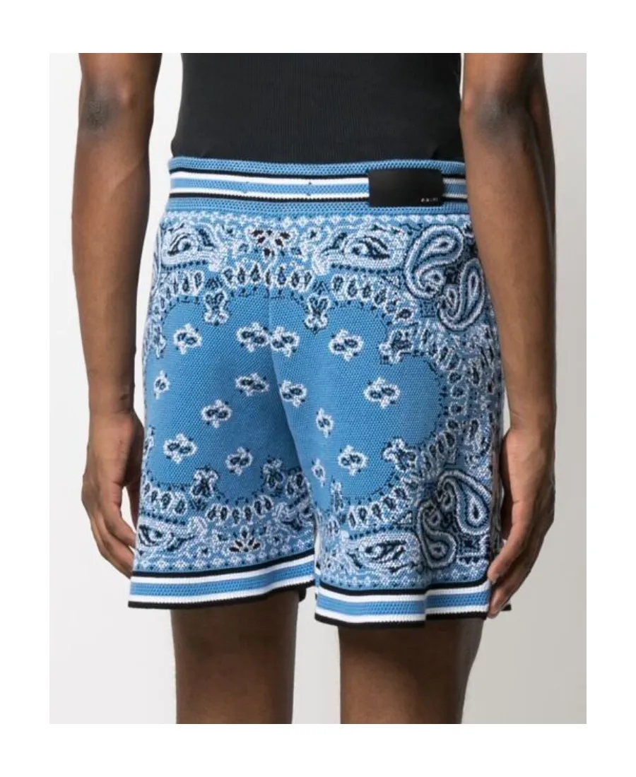 B-Ball Bandana-Print Shorts