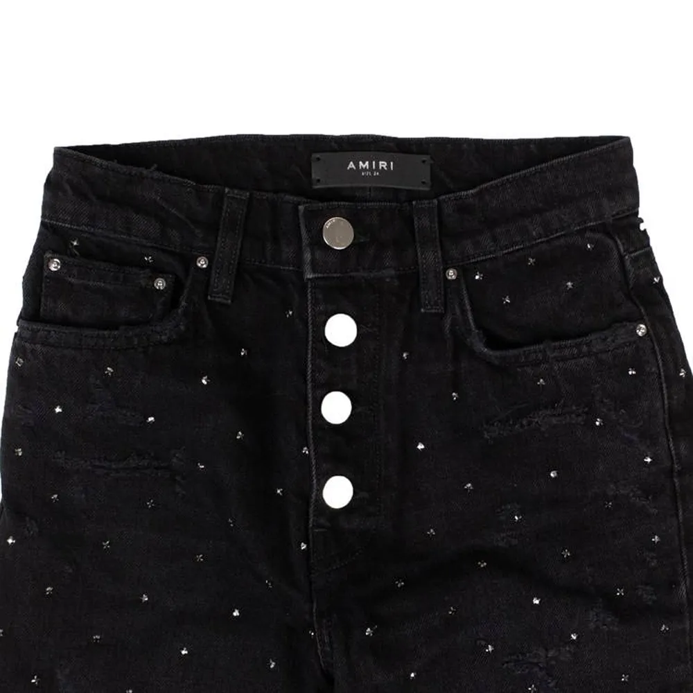 Pierced Detail Jeans