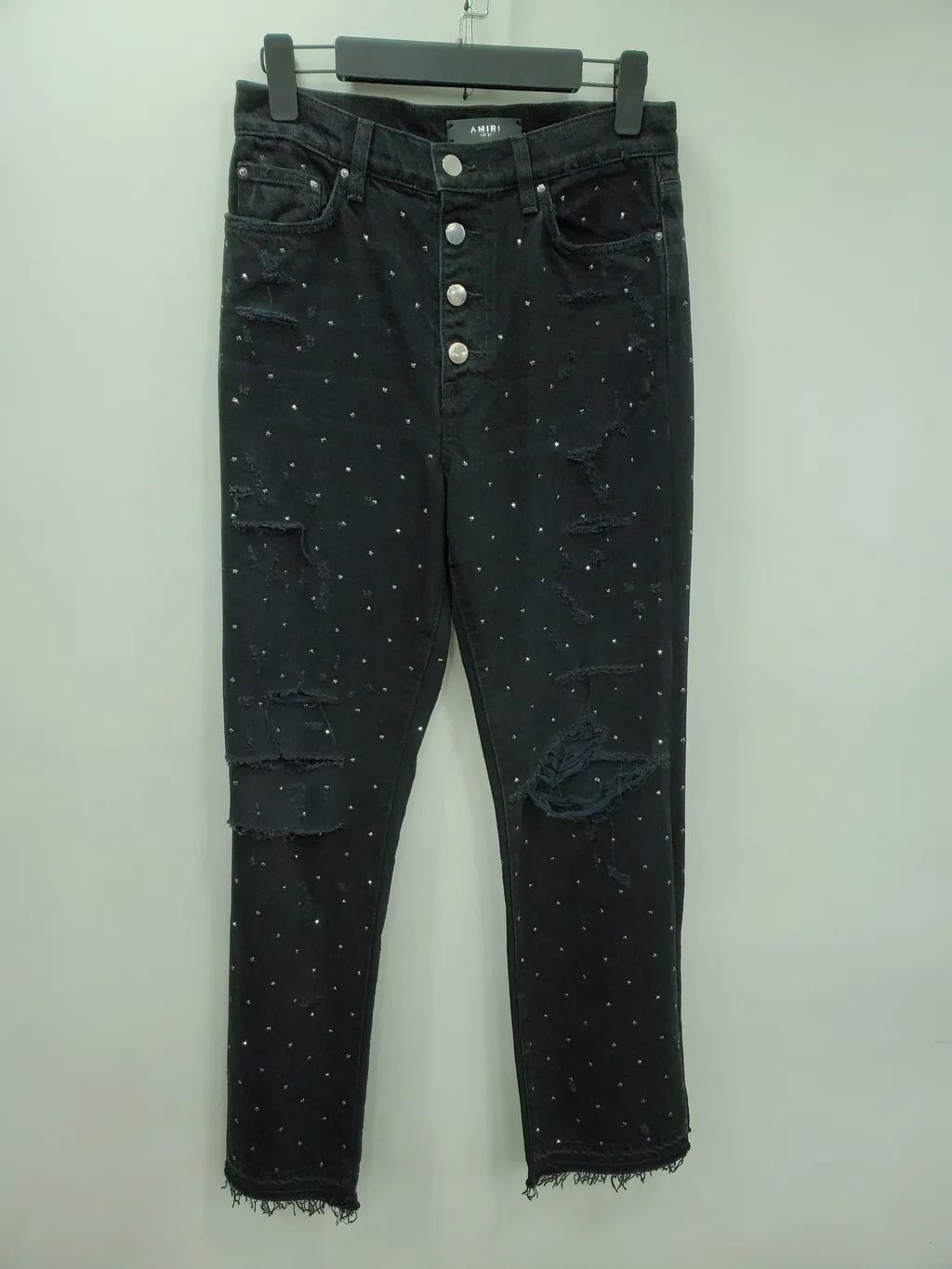 Pierced Detail Jeans