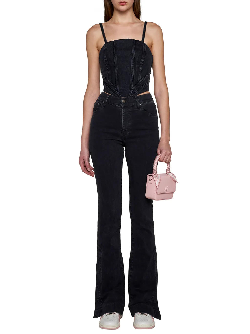 Logo Denim Pants