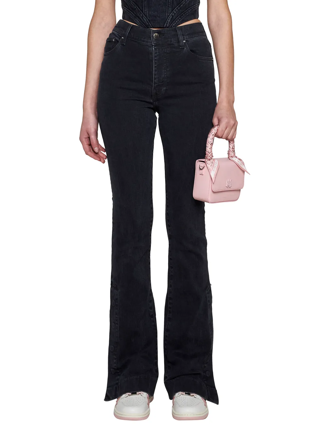 Logo Denim Pants