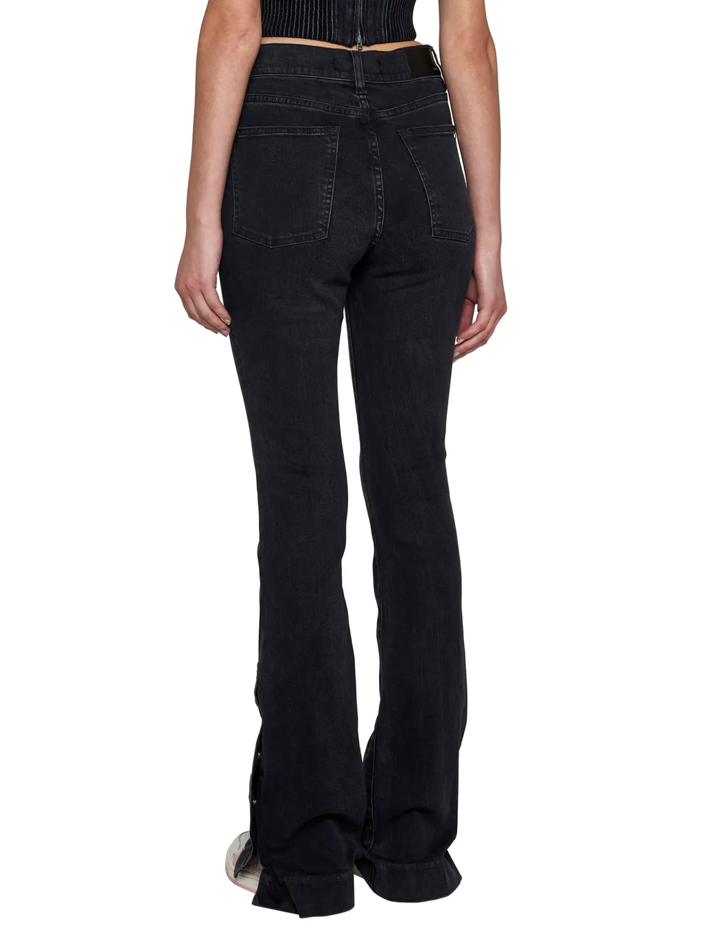 Logo Denim Pants