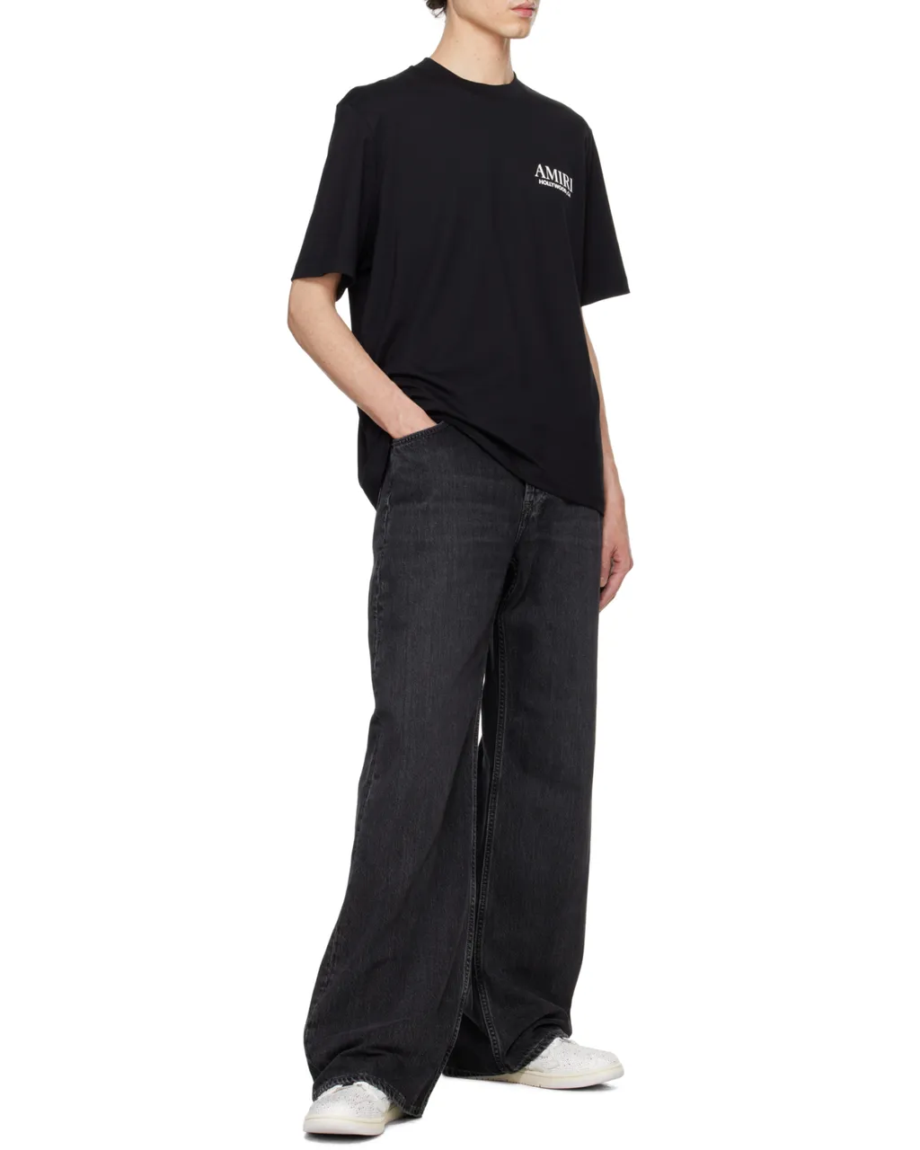 Bones Stacked Cotton T-Shirt