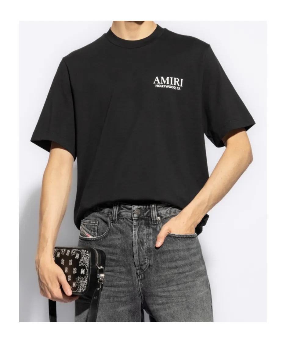 Bones Stacked Cotton T-Shirt