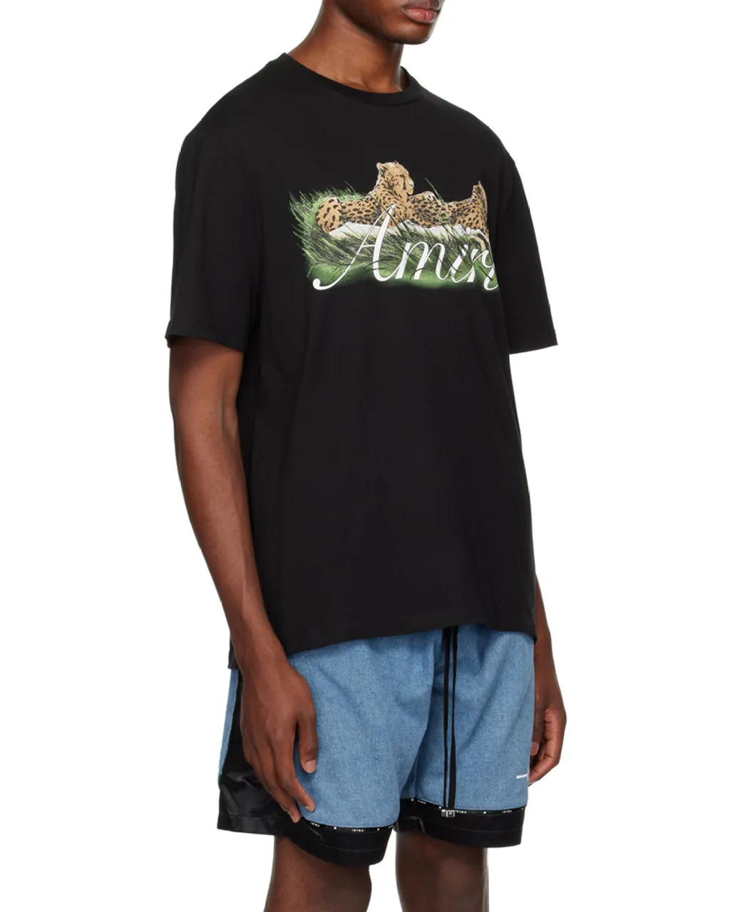 Cheetah Logo-Print T-Shirt