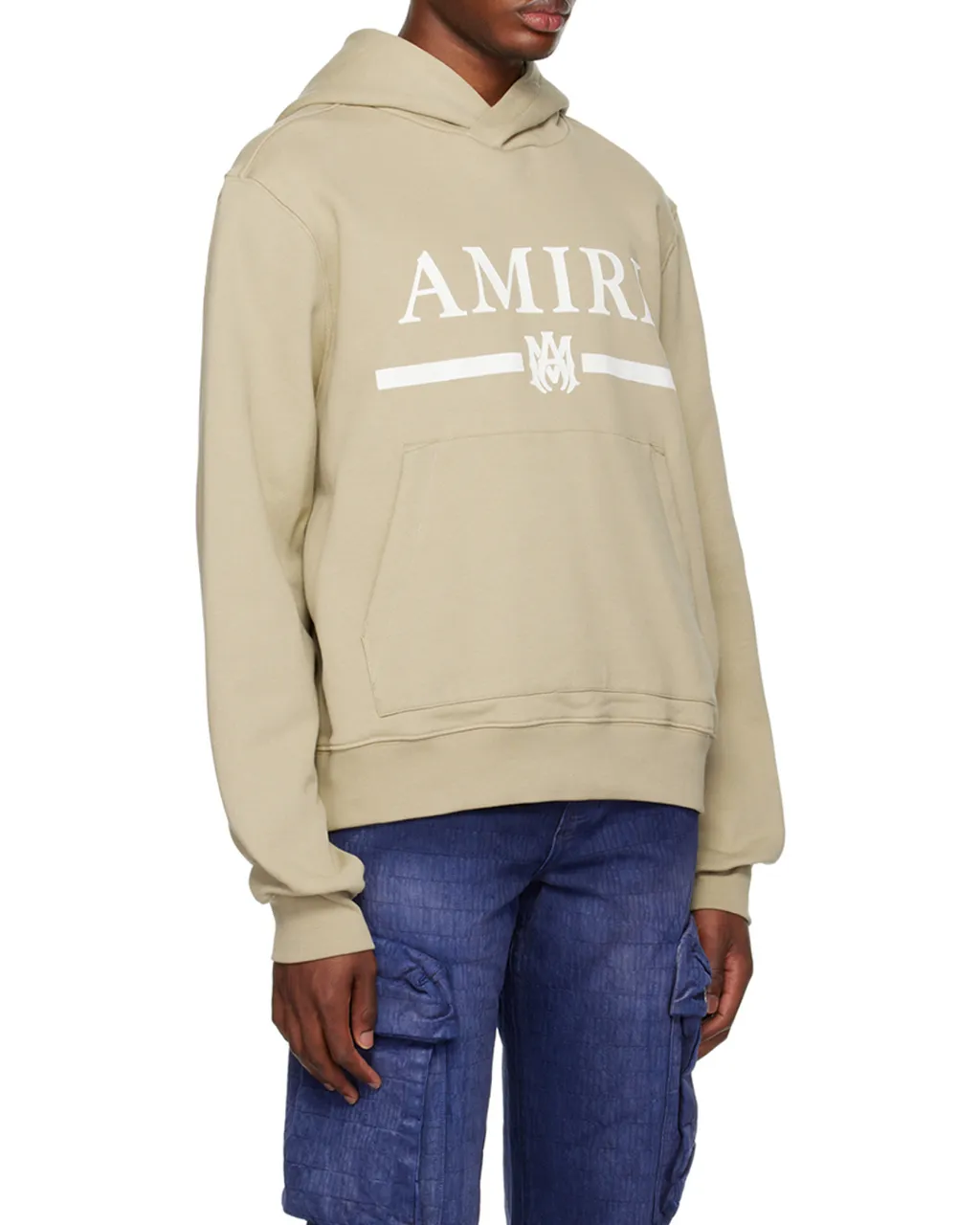 M.A. Bar Logo-Print Cotton Hoodie