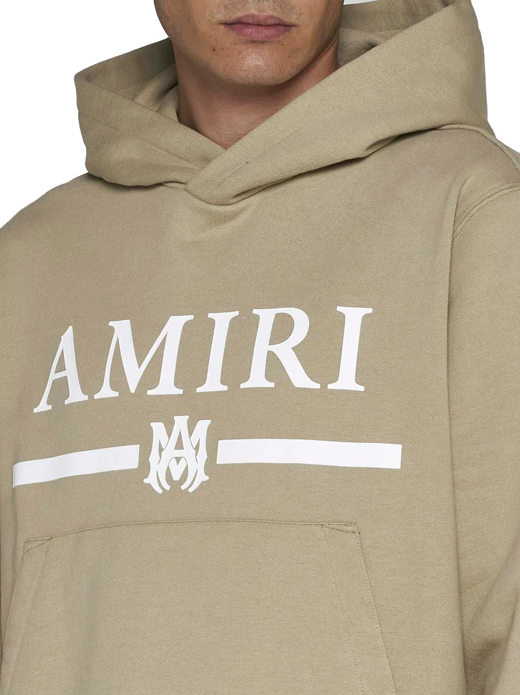 M.A. Bar Logo-Print Cotton Hoodie