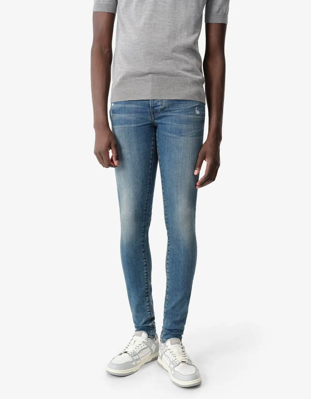 Logo Denim Pants