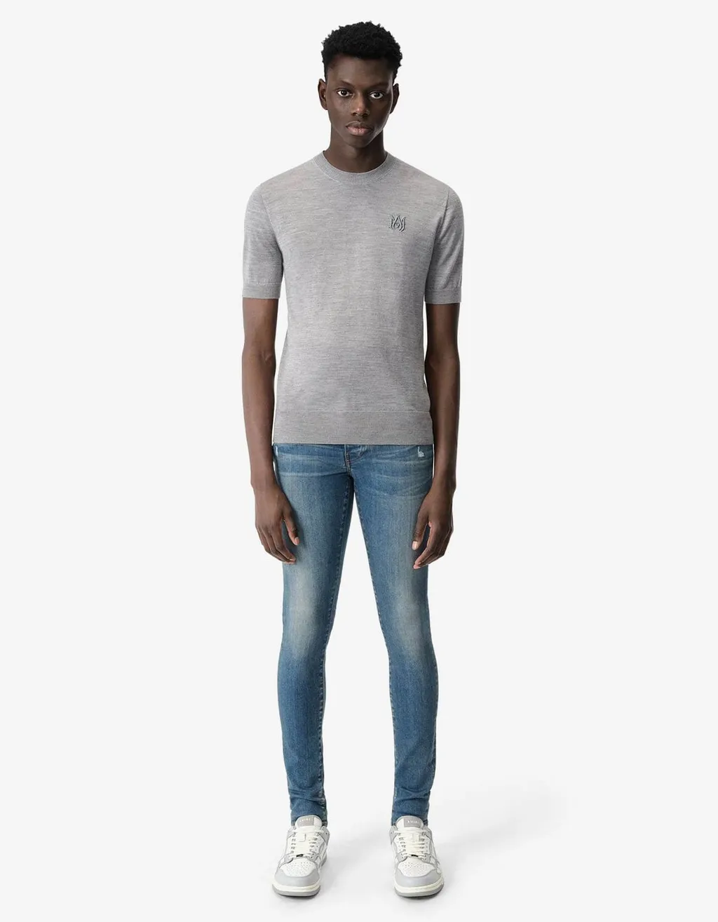 Logo Denim Pants