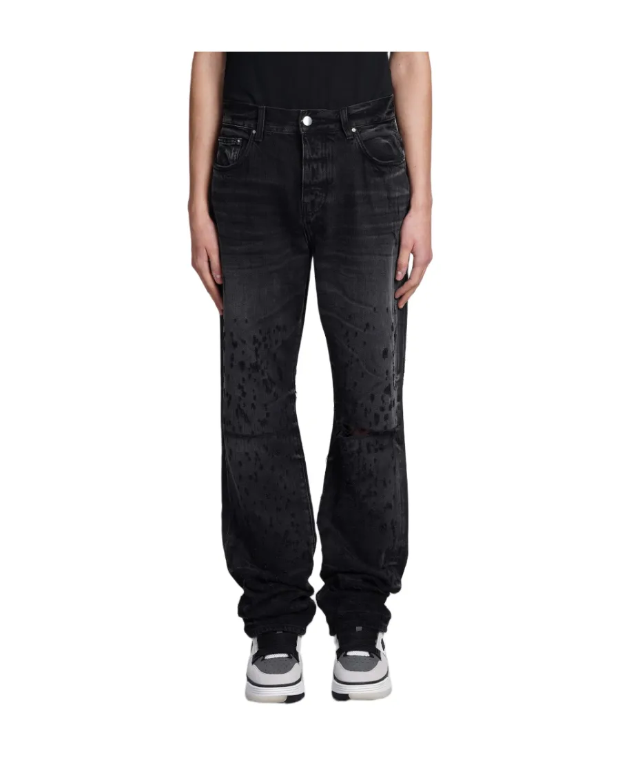 Belt Ring Denim Trousers