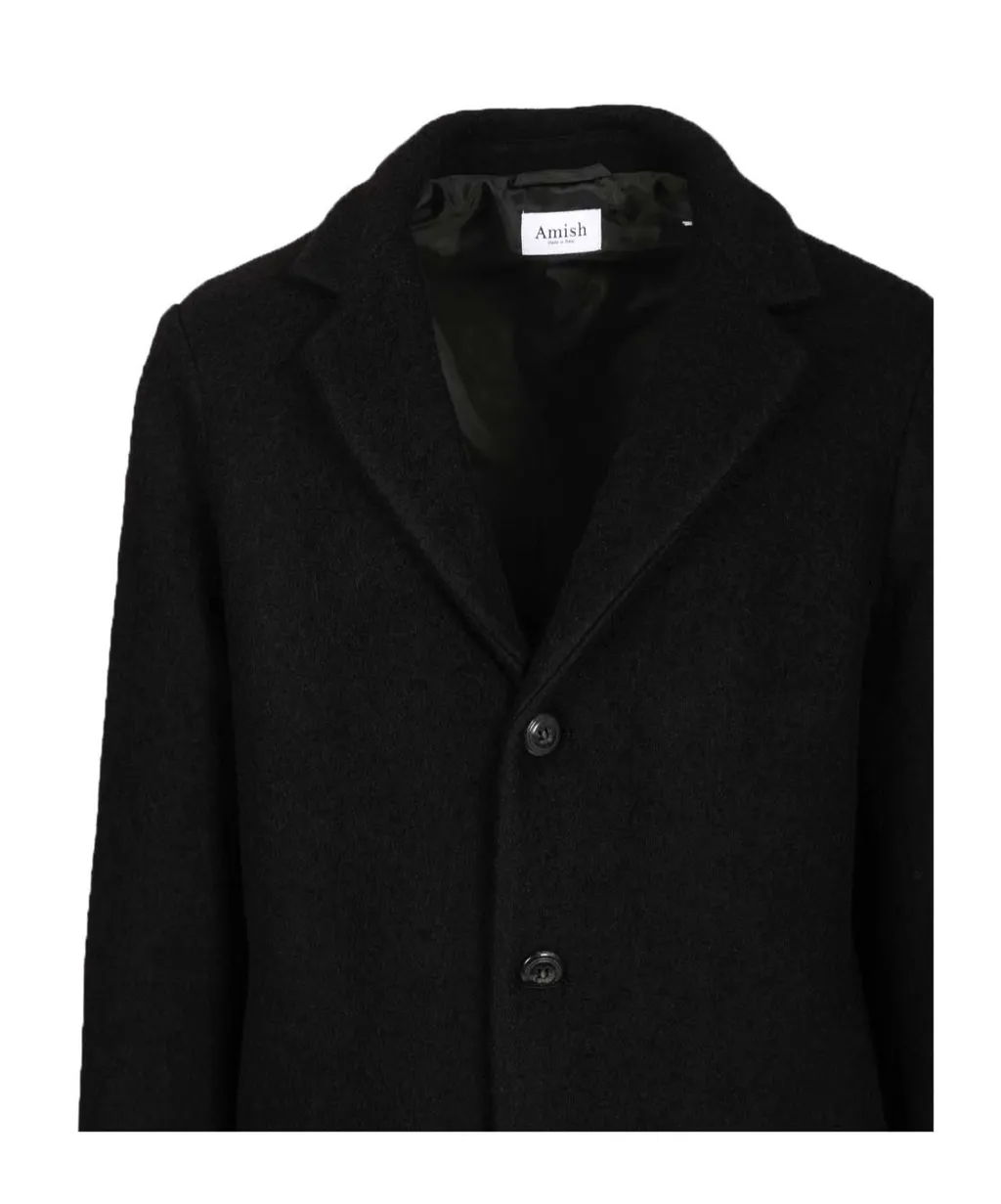 Oversized Single-Breasted Coat