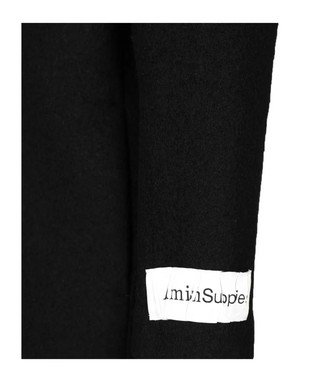 Oversized Single-Breasted Coat