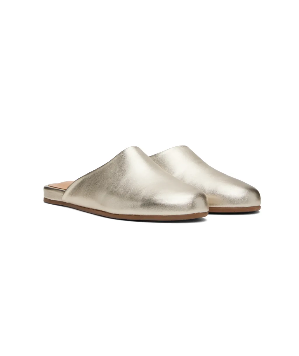 Round Toe Mules