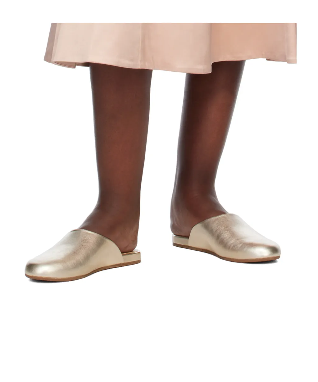 Round Toe Mules