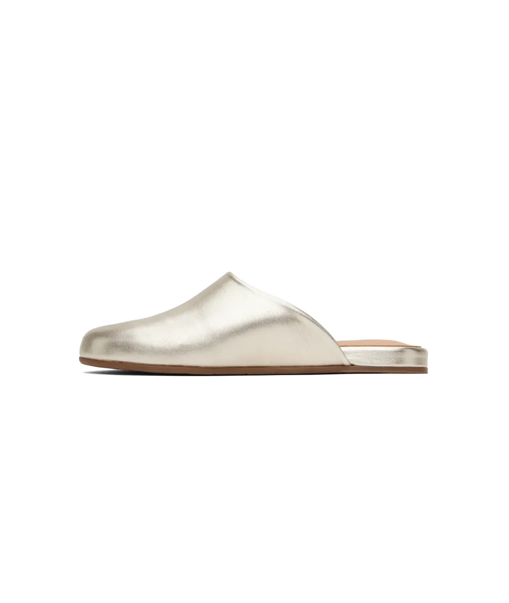 Round Toe Mules