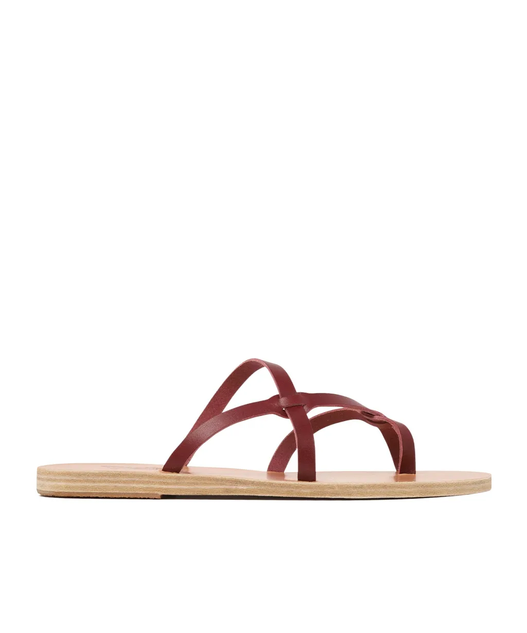 Open Toe Slip-On Sandals