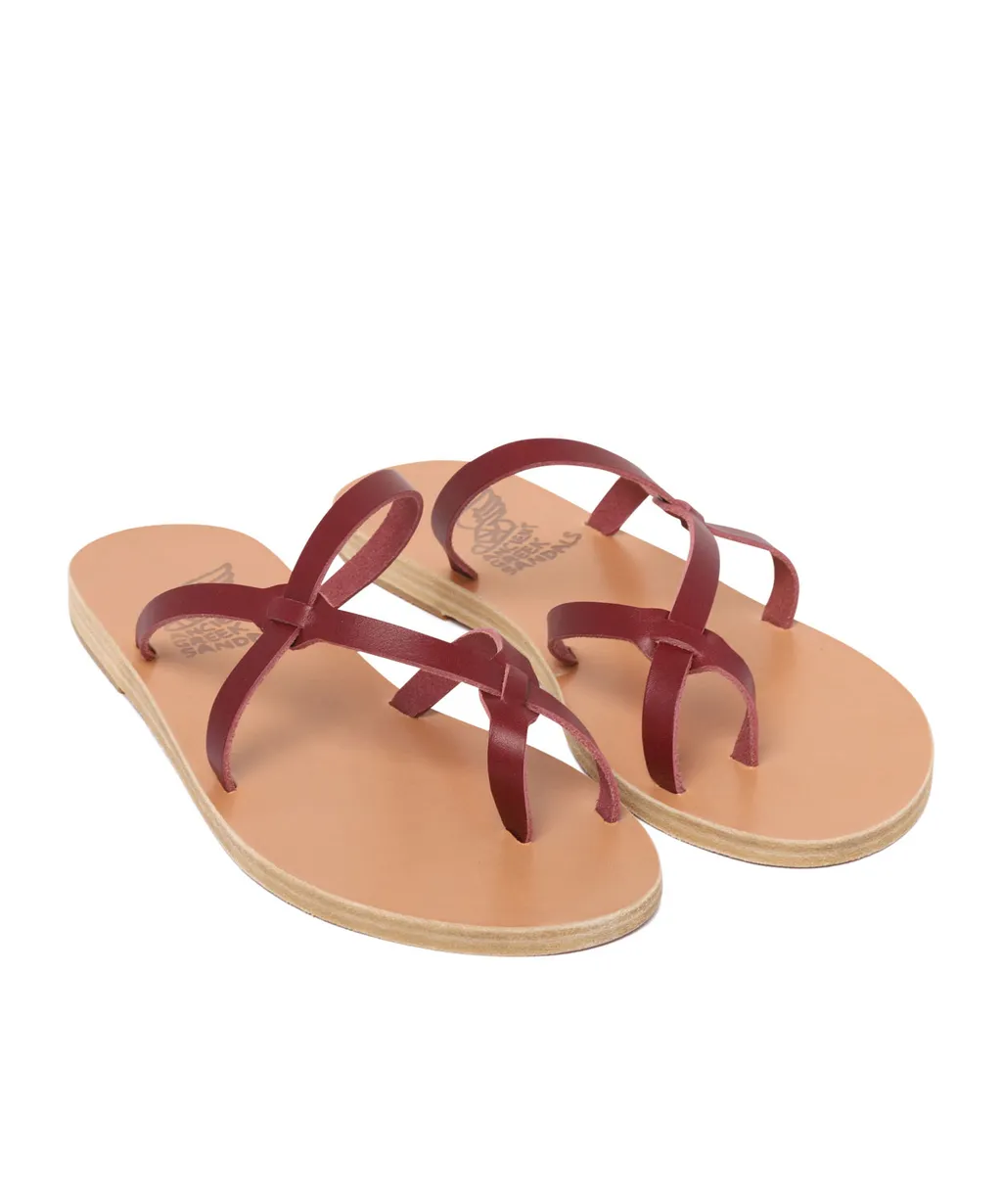 Open Toe Slip-On Sandals