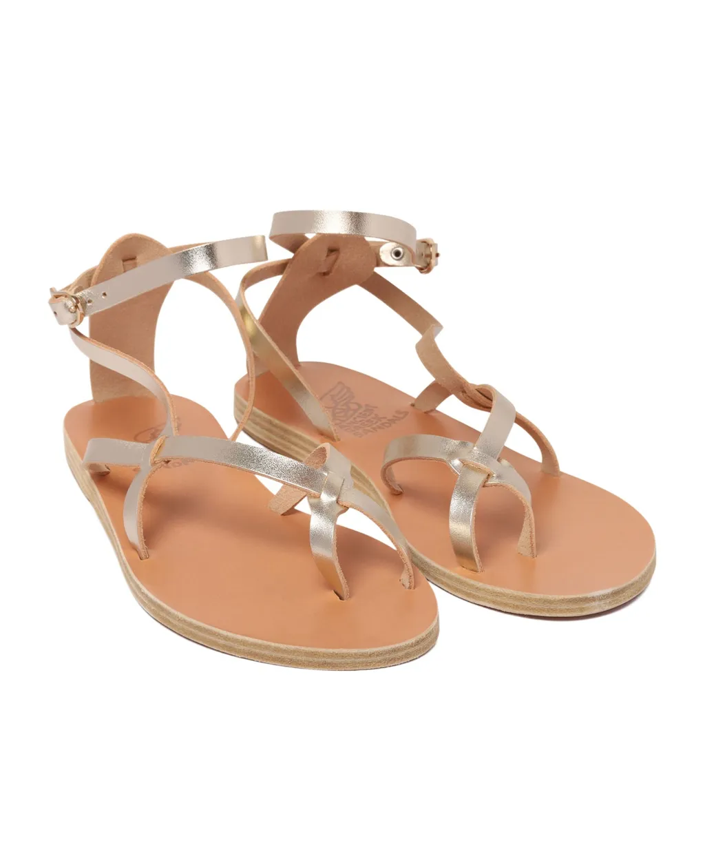 Buckle Detailed Open Toe Sandals