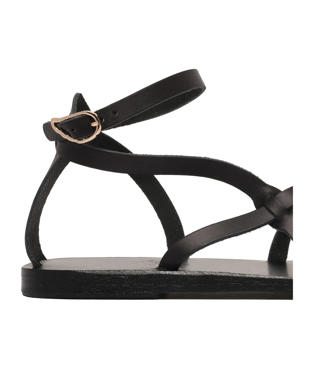 Open Toe Buckle Detailed Sandals
