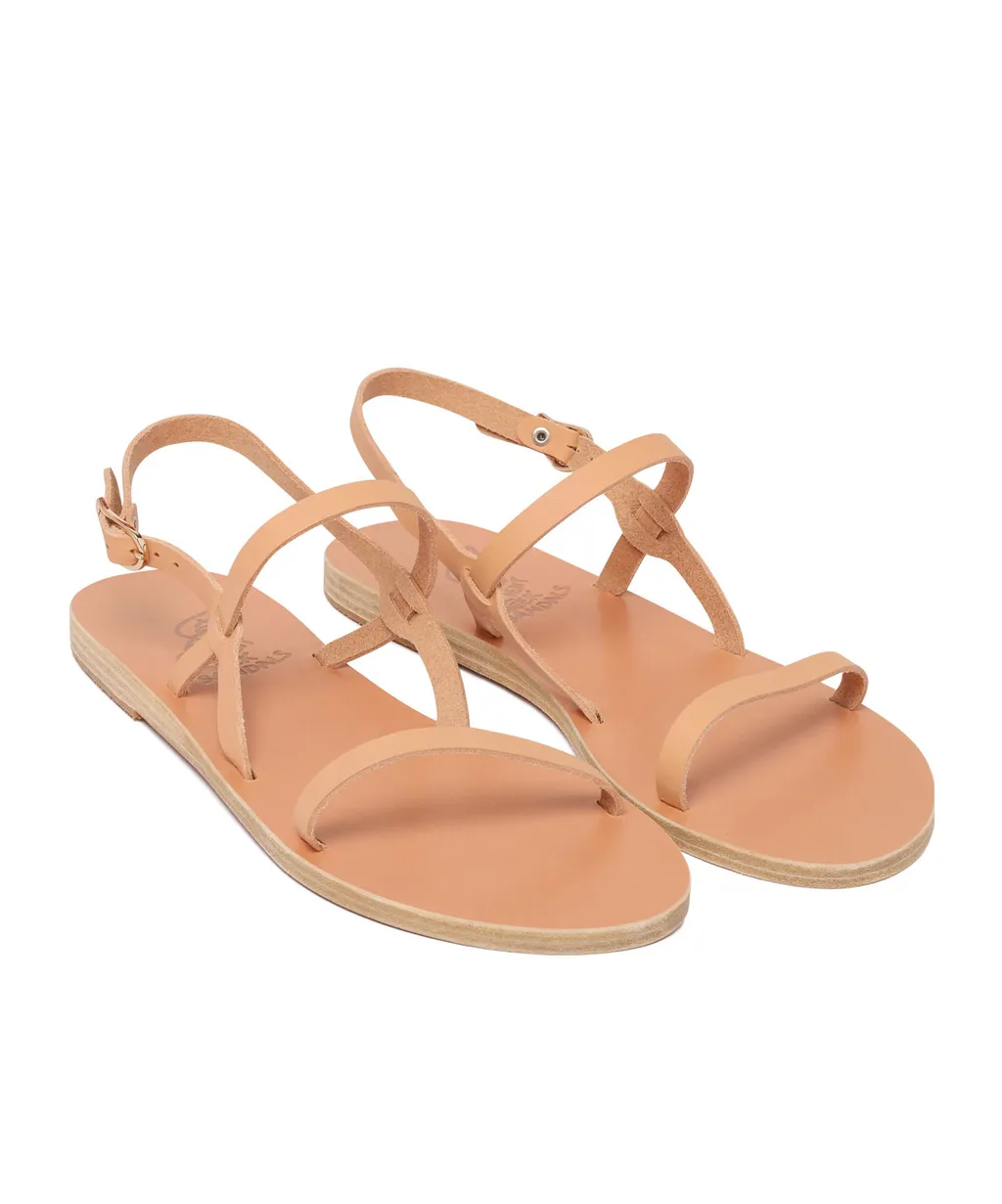 Open Toe Buckle Detailed Sandals