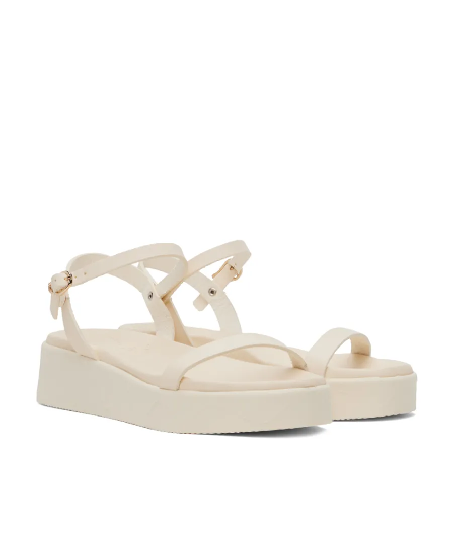 Logo Platform Sandals