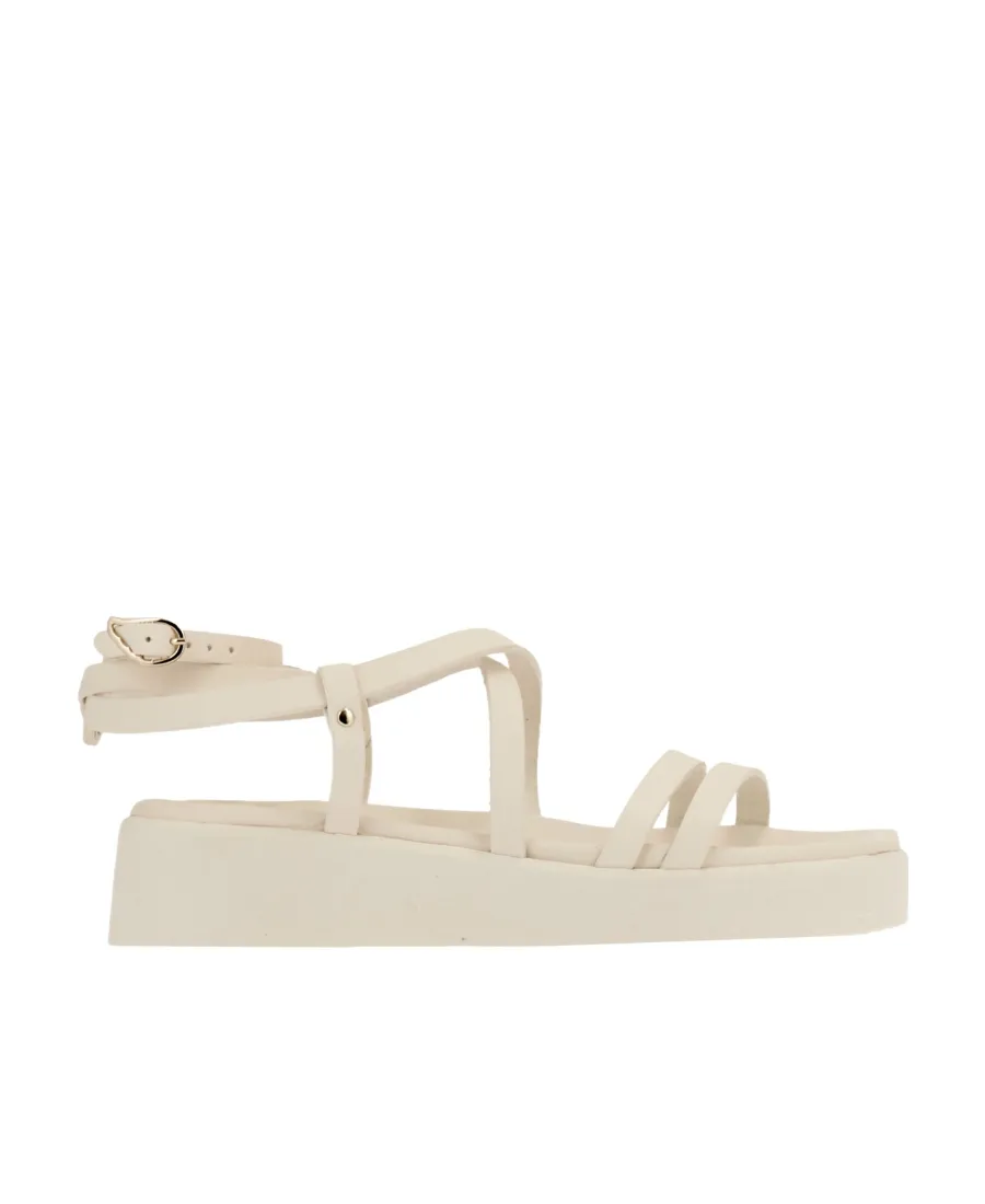 Logo Flat Sandals