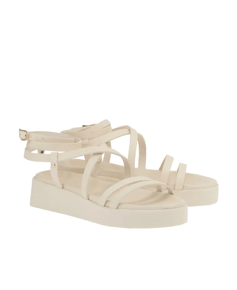 Logo Flat Sandals