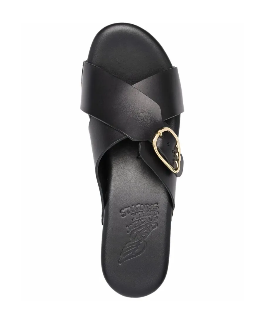 Logo Buckle Sandals