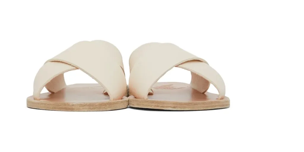 Thais Flat Leather Sandals