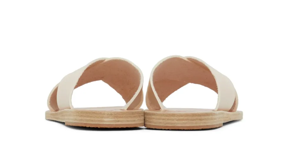 Thais Flat Leather Sandals