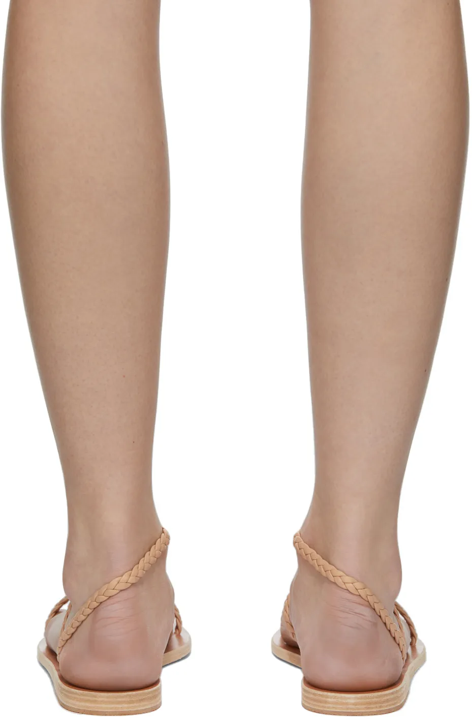 Eleftheria Braided Leather Sandals