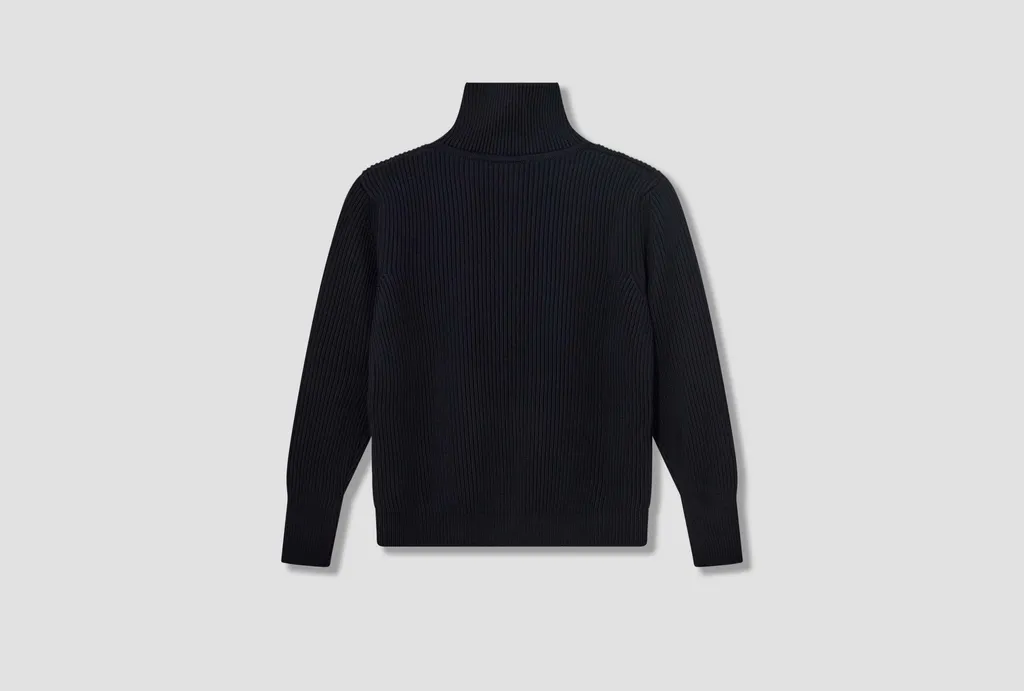 Turtleneck Long-Sleeved Sweater