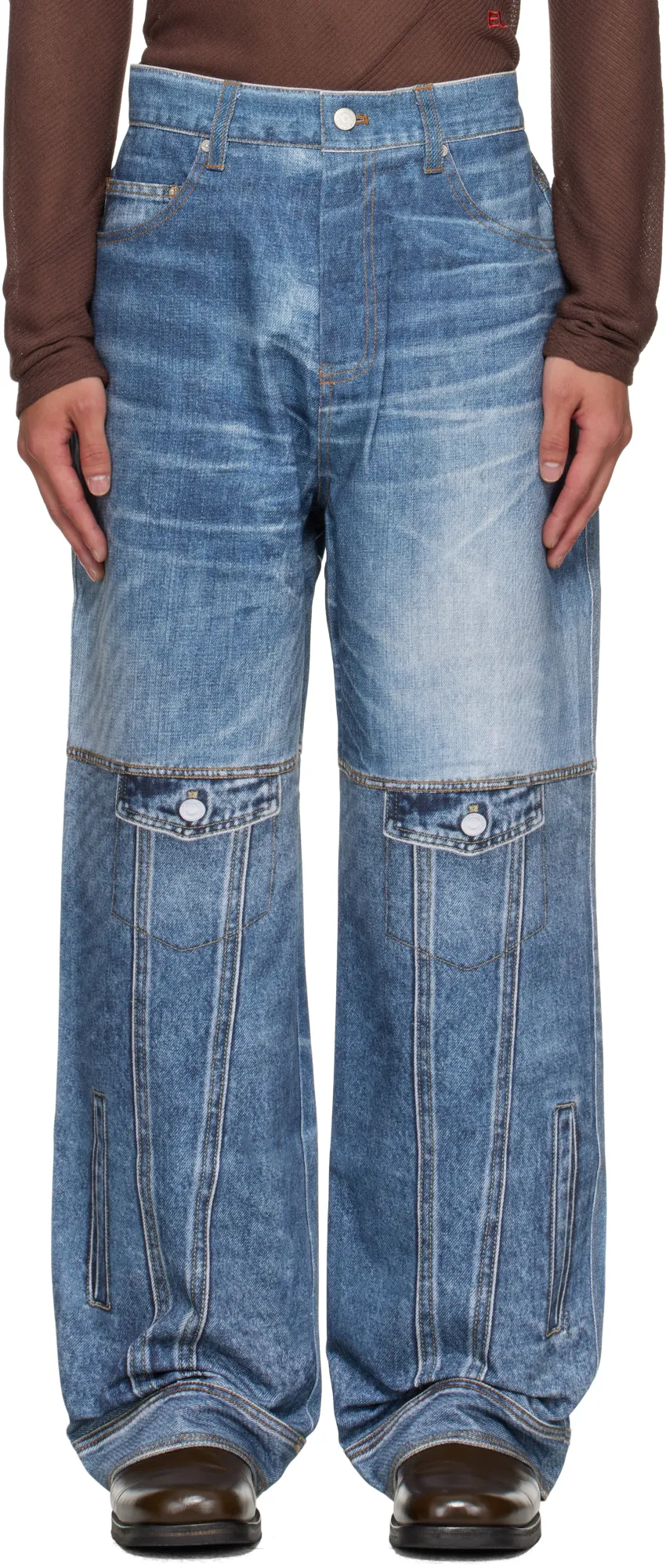 Printed Jeans