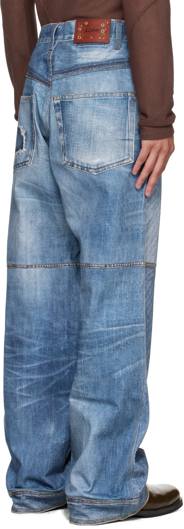 Printed Jeans