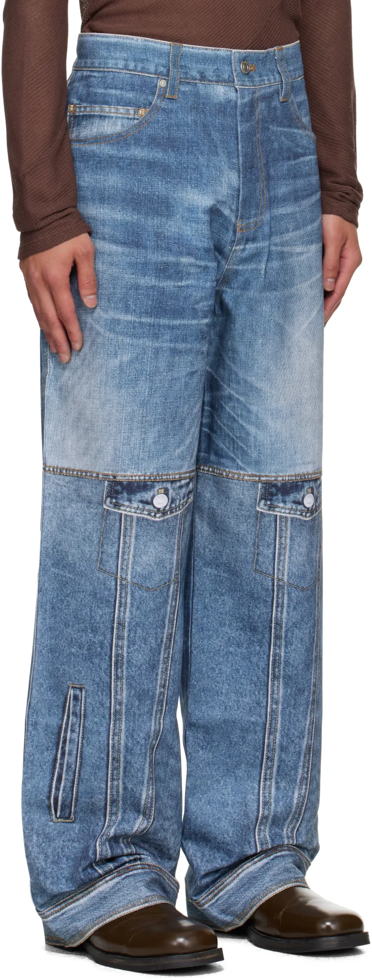 Printed Jeans