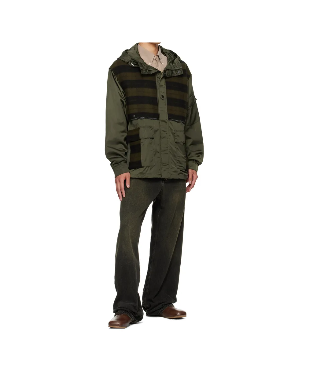 Check Layered Jacket