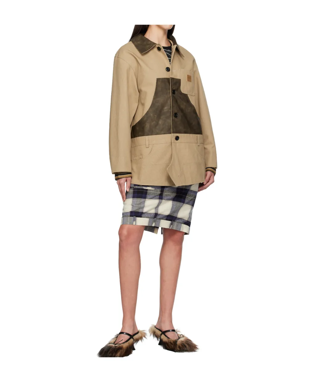 Carpenter Shorts Inserted Jacket